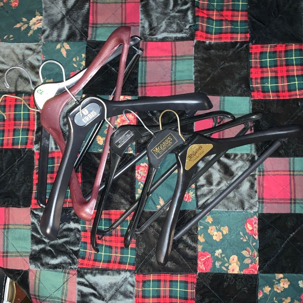 Unbranded Closet Accessories One Size Black Brown Hangers